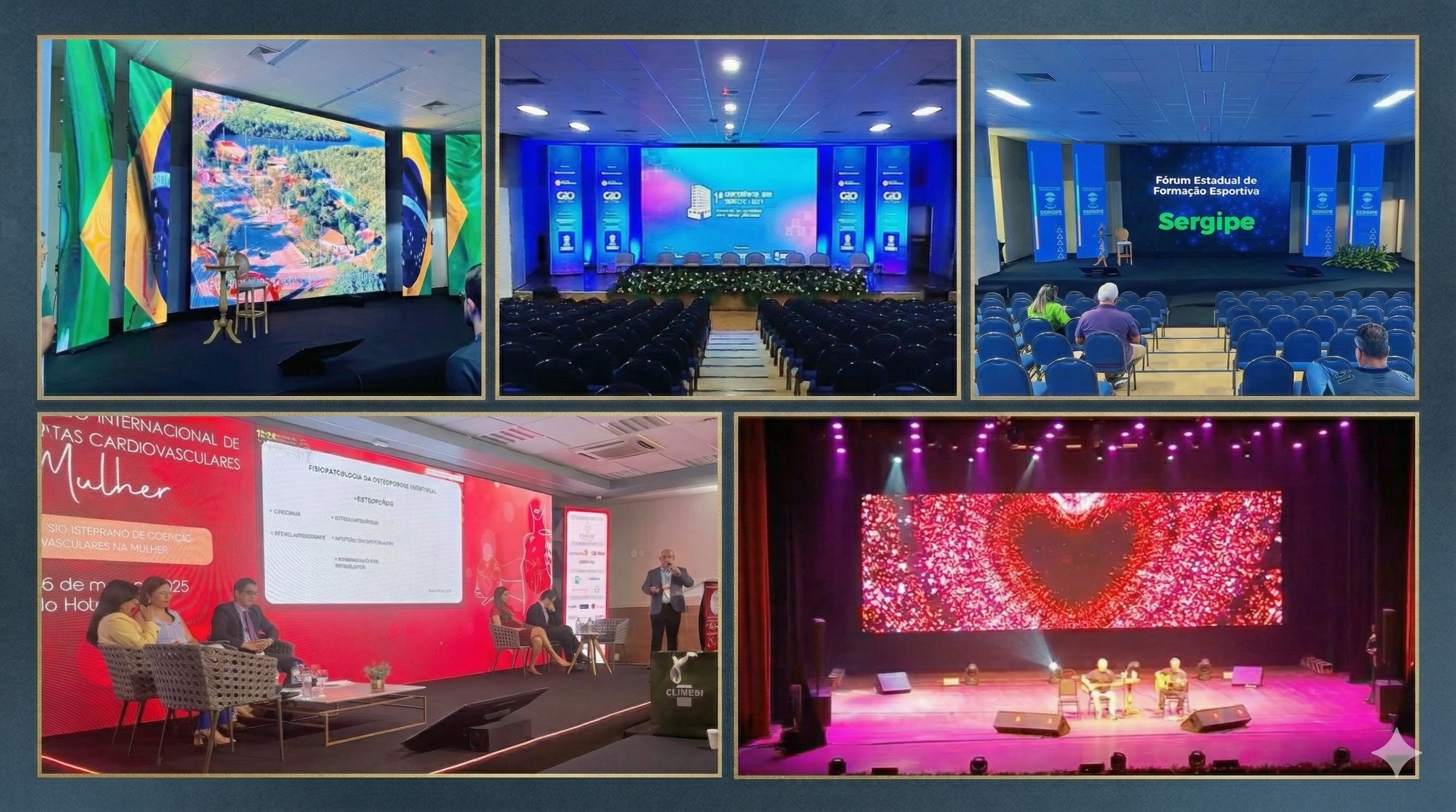 Palco e Iluminação